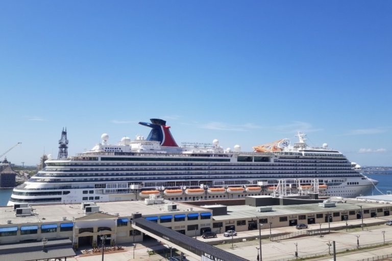 Carnival ship in Galveston