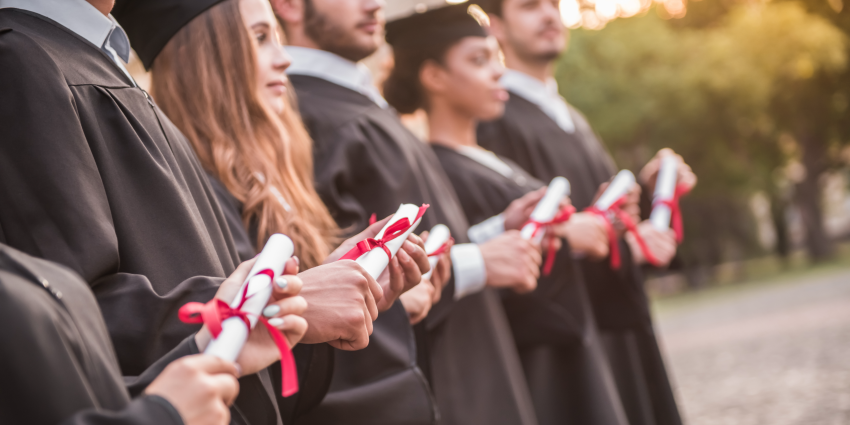 graduates together