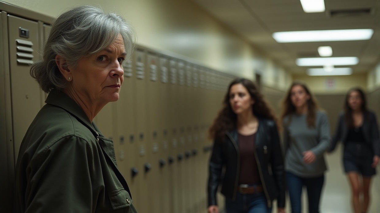 a tough female teacher